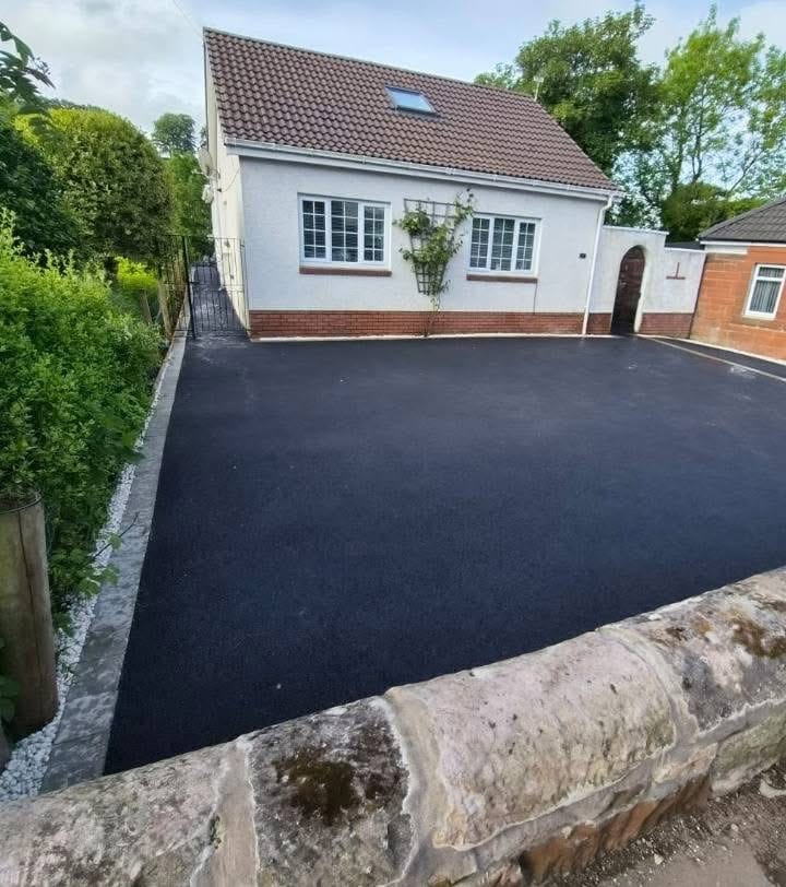 Completed large tarmac project in Catrine