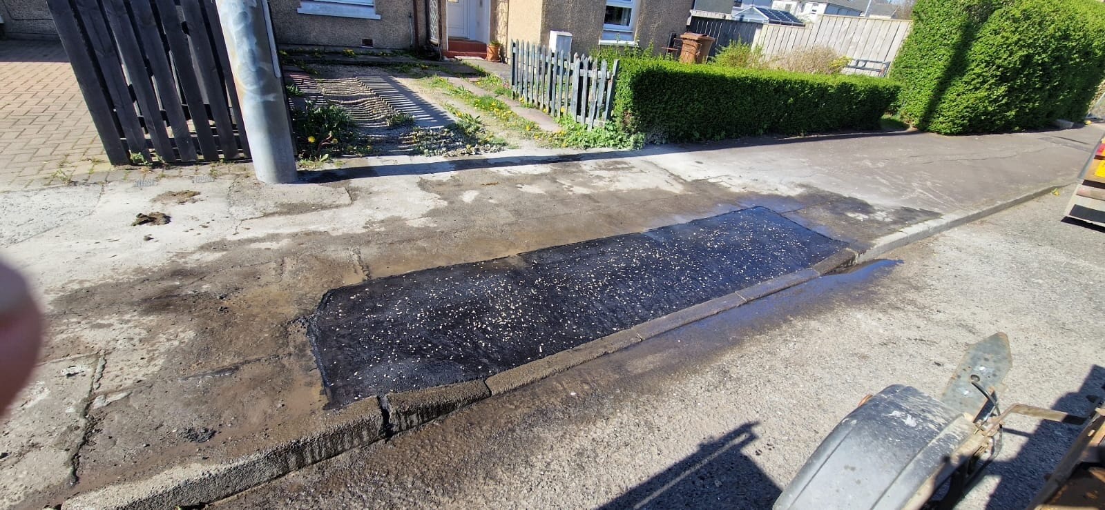 Dropped kerb installation by GMGB